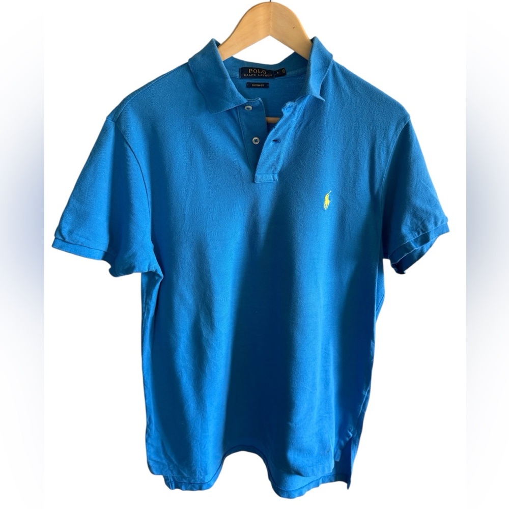 Polo Ralph Lauren Men’s Classic Fit Polo Shirt Turquoise Ocean Blue size Large